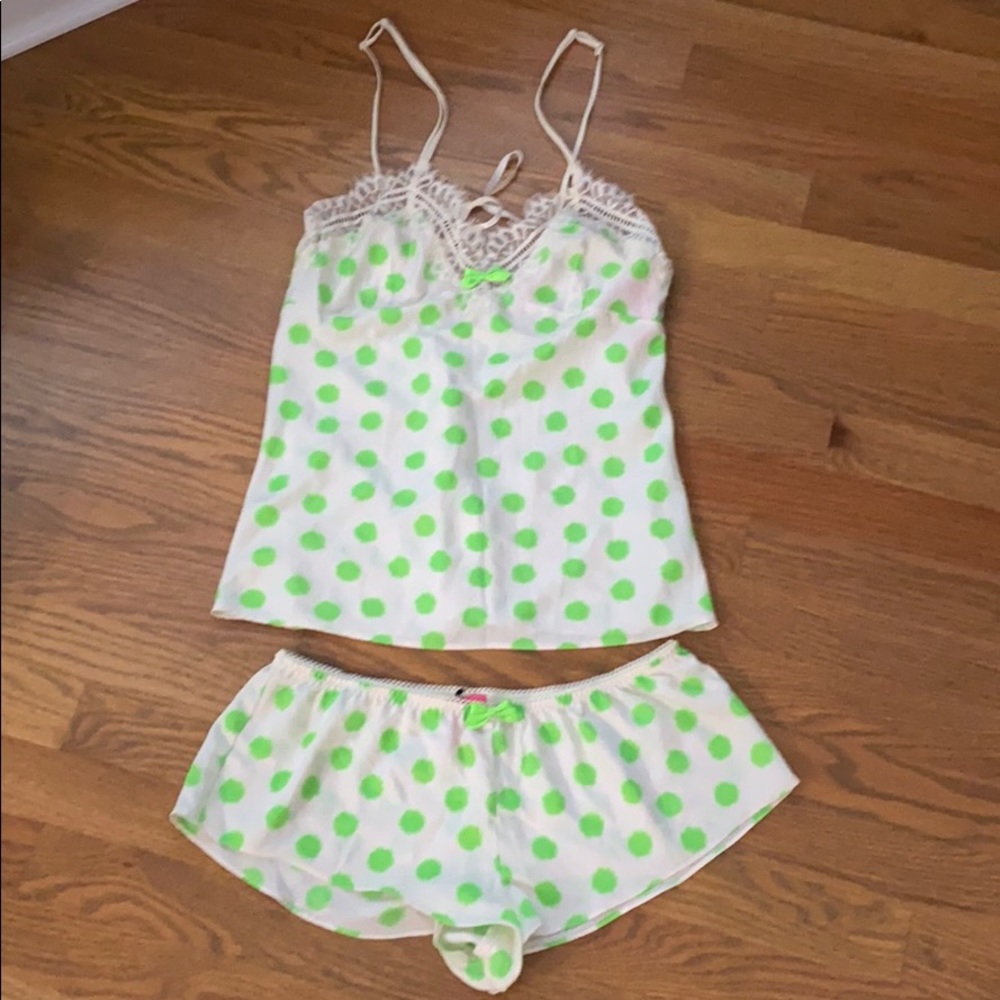 Betsey Johnson 2pc Silky Luxe Set — Size Medium